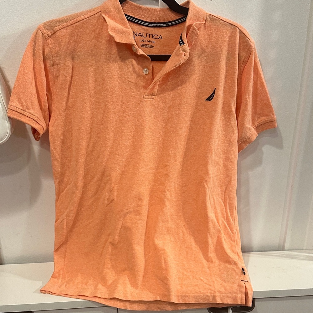 Nautica Kids Polo Shirt in Orange